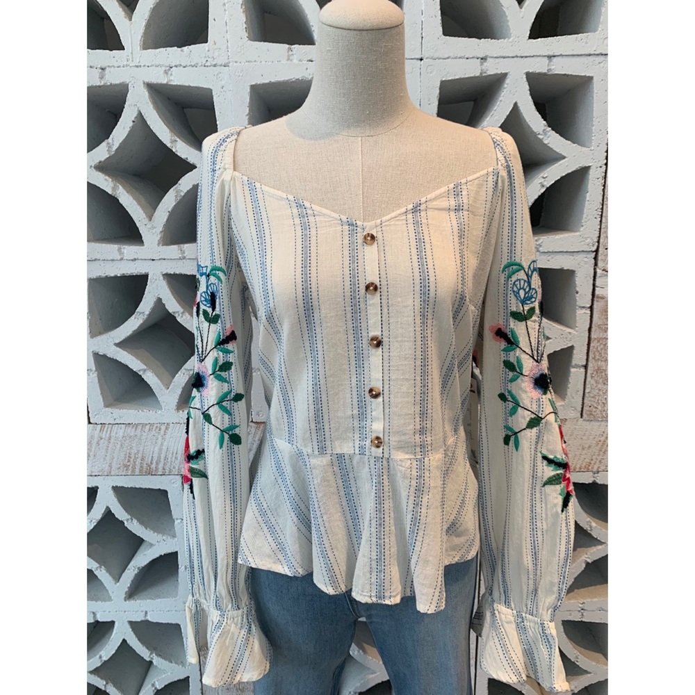 Floral Folklore Blouse